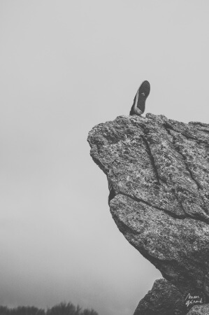 Photo engagement couple automne béziers