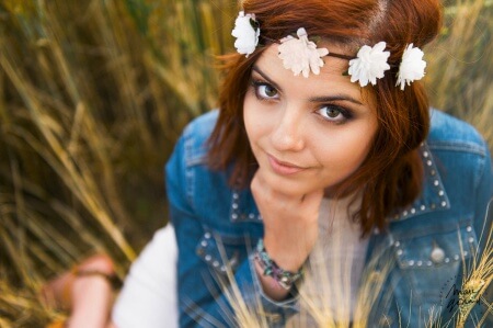 Séance photo bohème Béziers - Mathilde