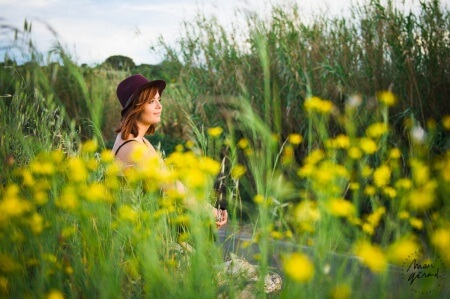 Séance photo bohème Béziers - Mathilde