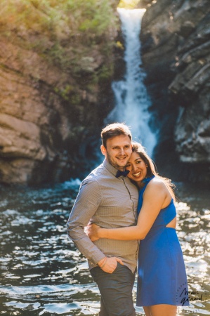Séance photo engagement Hérault : Alexie et JM
