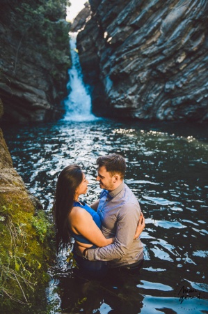 Séance photo engagement Hérault : Alexie et JM