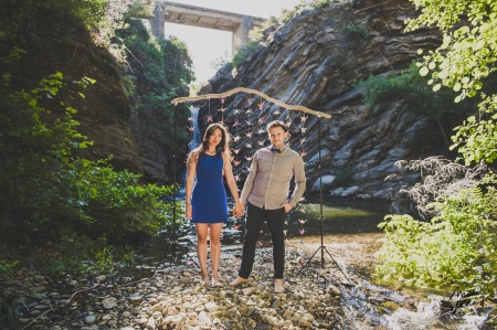 Séance photo engagement Hérault : Alexie et JM