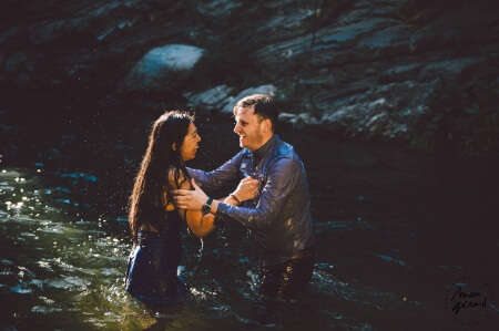 Séance photo engagement Hérault : Alexie et JM
