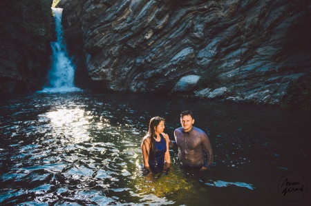 Séance photo engagement Hérault : Alexie et JM