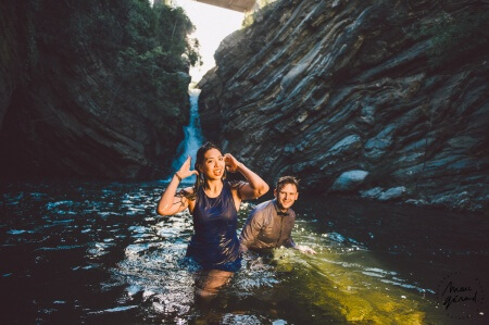 Séance photo engagement Hérault : Alexie et JM