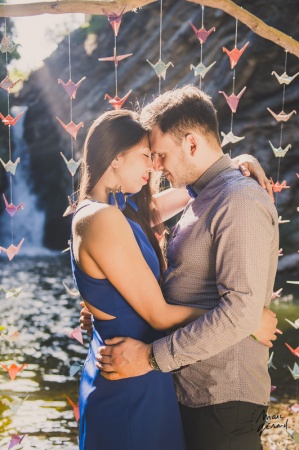 Séance photo engagement Hérault : Alexie et JM