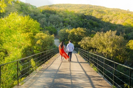 Séance photo engagement Hérault : Alexie et JM