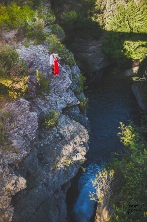 Séance photo engagement Hérault : Alexie et JM