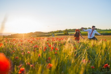 Séance photo engagement Hérault : Alexie et JM
