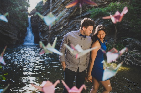 Séance photo engagement Hérault : Alexie et JM