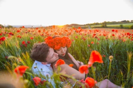 Séance photo engagement Hérault : Alexie et JM