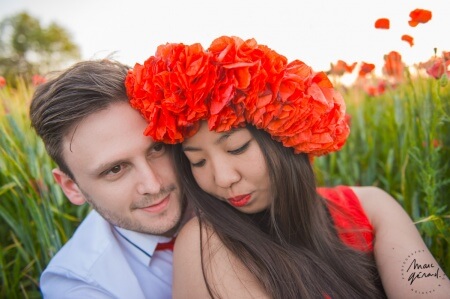 Séance photo engagement Hérault : Alexie et JM