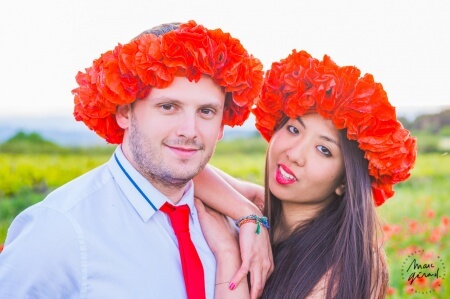 Séance photo engagement Hérault : Alexie et JM