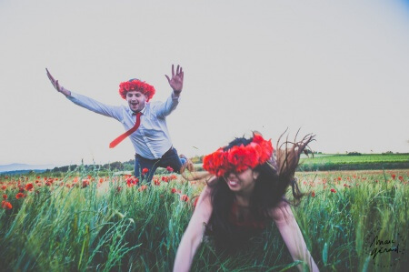 Séance photo engagement Hérault : Alexie et JM