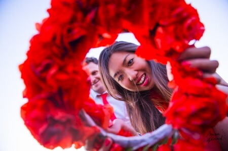 Séance photo engagement Hérault : Alexie et JM