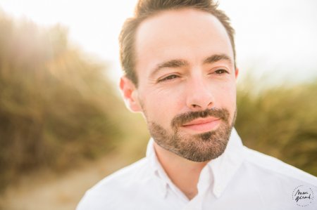 Photos de grossesse à la plage, Montpellier