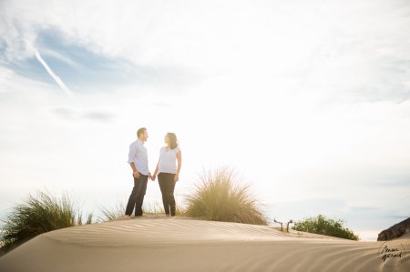 Photos de grossesse à la plage, Montpellier