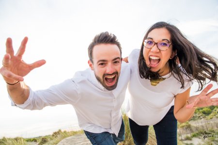 Photos de grossesse à la plage, MontpellierPhotos de grossesse à la plage, Montpellier