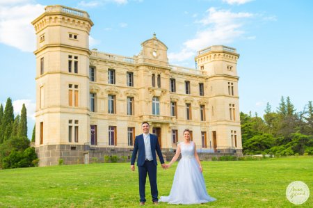 Photographe mariage béziers - Chateau de Sériège