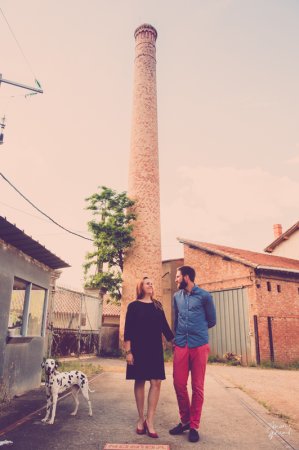 Séance engagement dans une ancienne distillerie