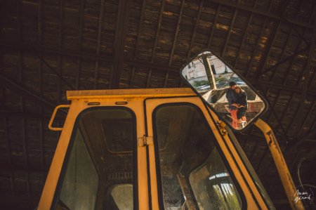 Séance engagement dans une ancienne distillerie