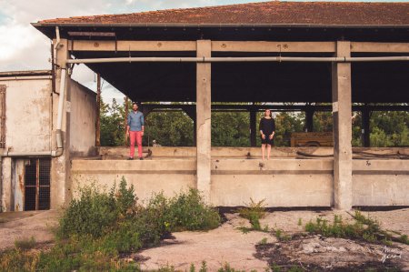 Séance engagement dans une ancienne distillerie
