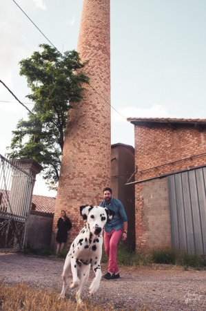 Séance engagement dans une ancienne distillerie