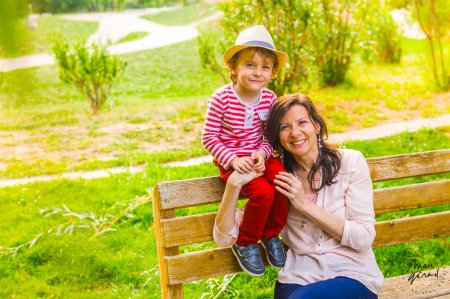 Séance photo mere fils beziers