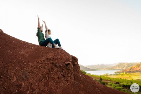 Séance photo lac du salagou