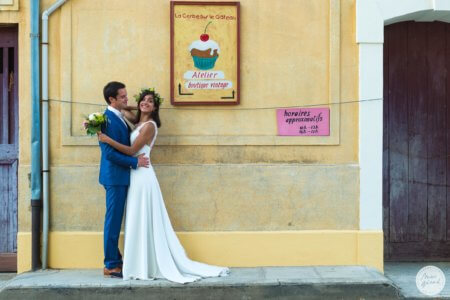 Séance photo après mariage