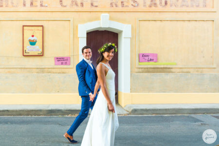 Séance photo après mariage