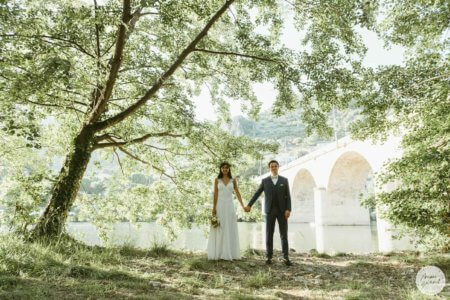 Séance photo après mariage
