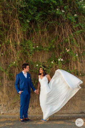 Séance photo après mariage