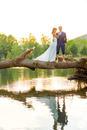 Séance photo après mariage