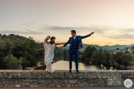 Séance photo après mariage