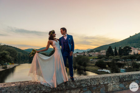 Séance photo après mariage